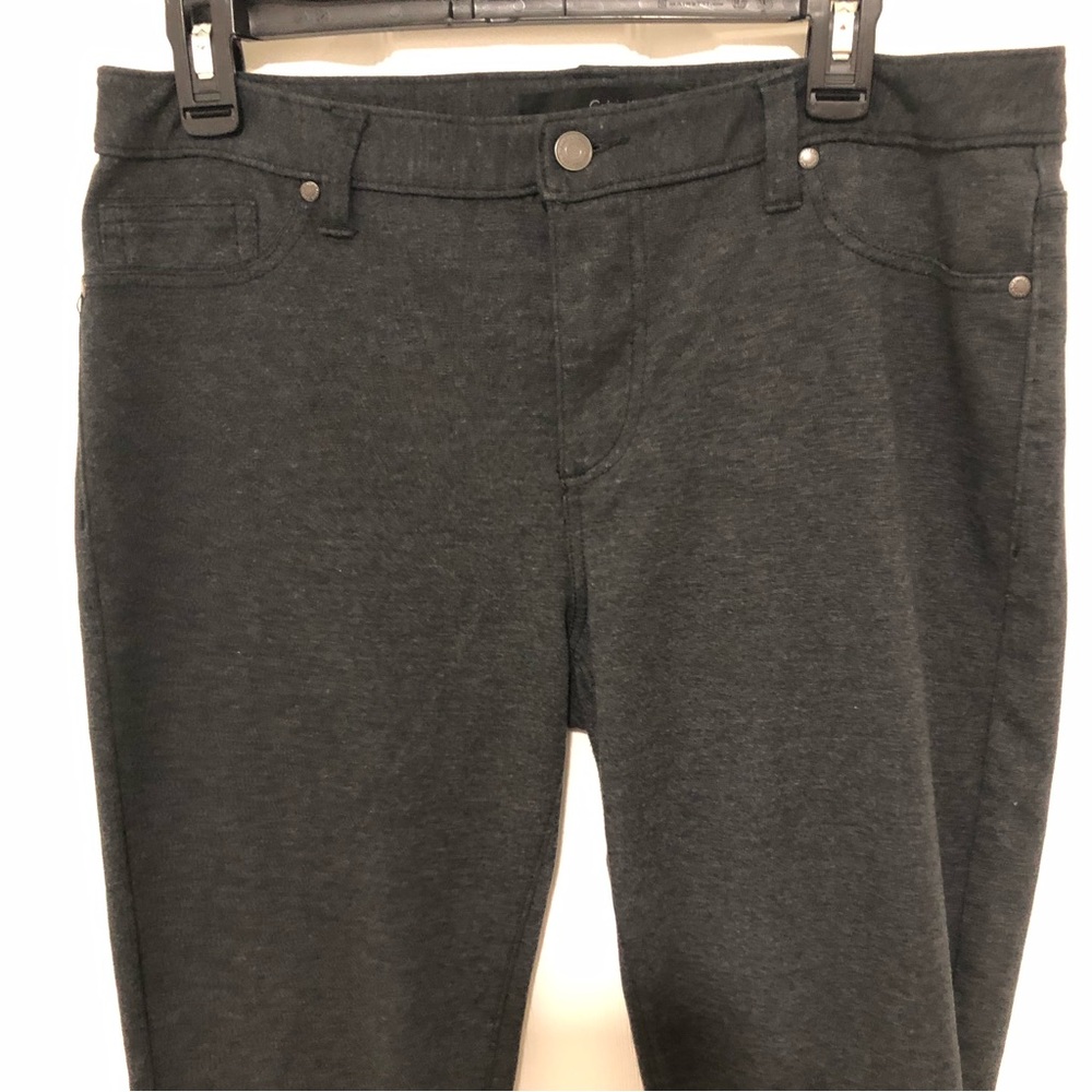 Calvin Klein Gray Legging Classic Five Pocket Design - Size 12